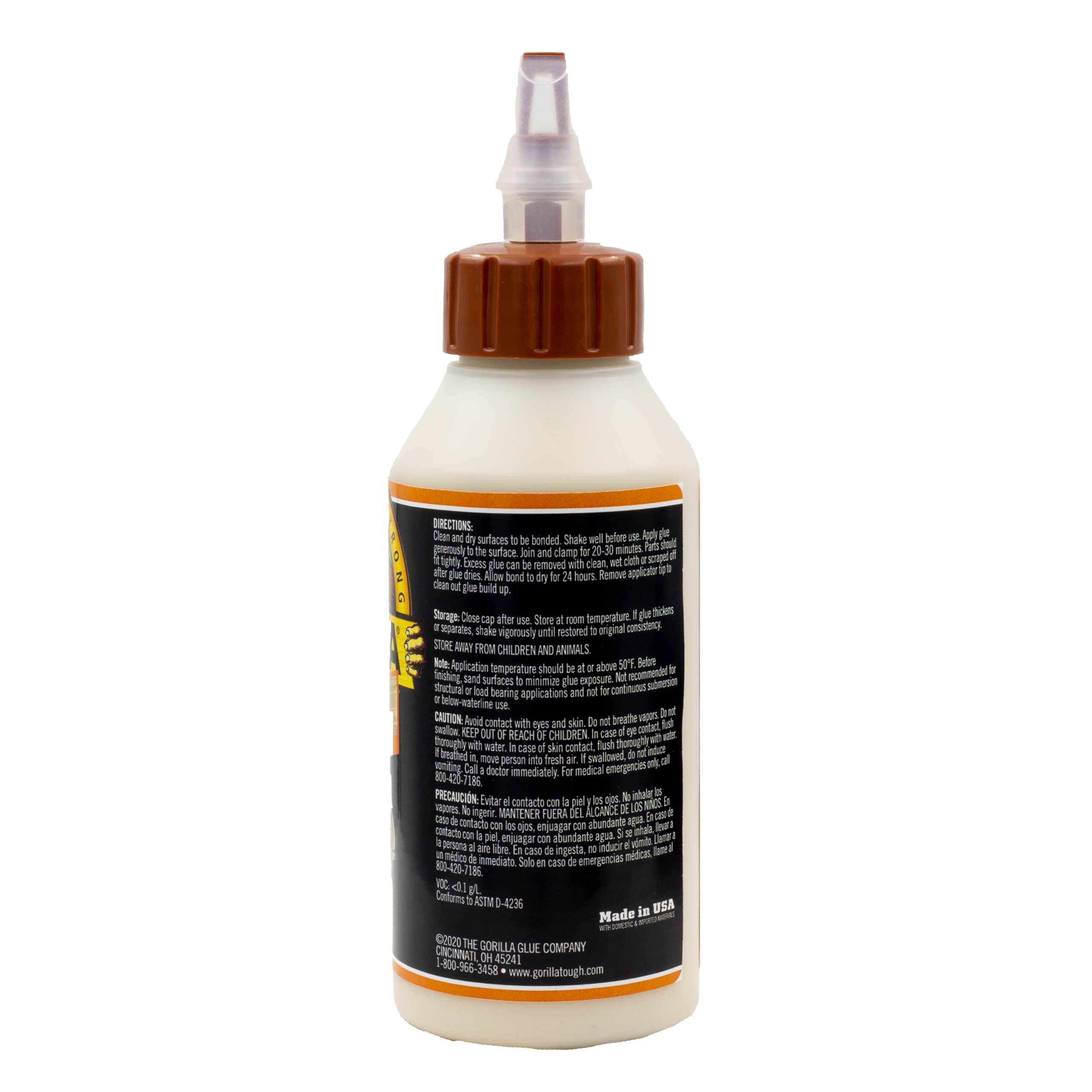 Gorilla Ultimate Waterproof Wood Glue, Natural Wood Color, 8 Ounce (Pack of 6) - Waterproof for Indoor or Outdoor Projects and Repairs - Image 6