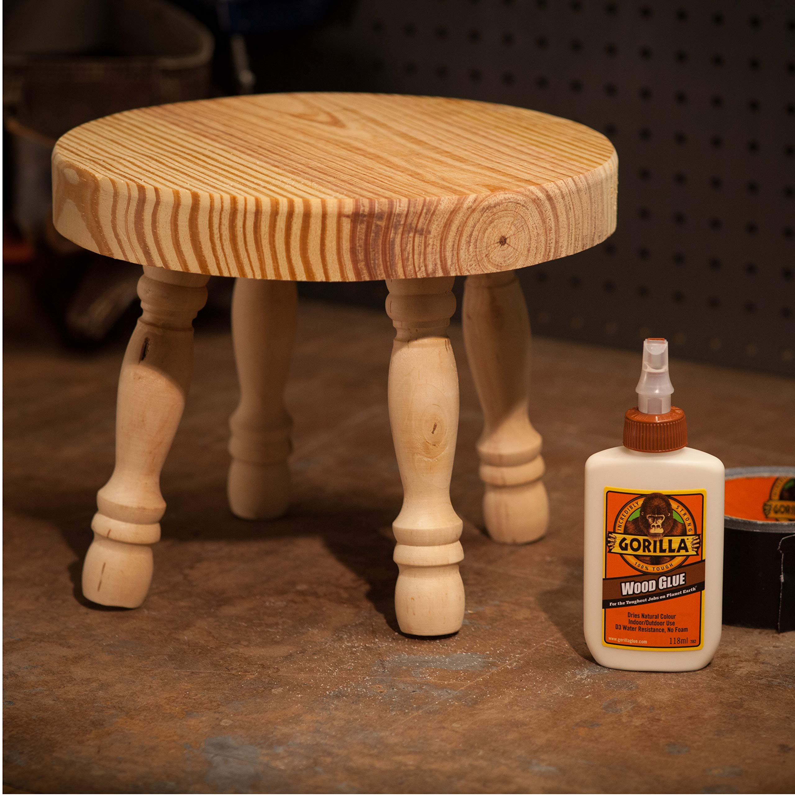 Gorilla Wood Glue, Natural Wood Color, 4 Ounce Bottle (Pack of 6) - Water Resistant for Indoor or Outdoor Projects and Repairs - Image 4