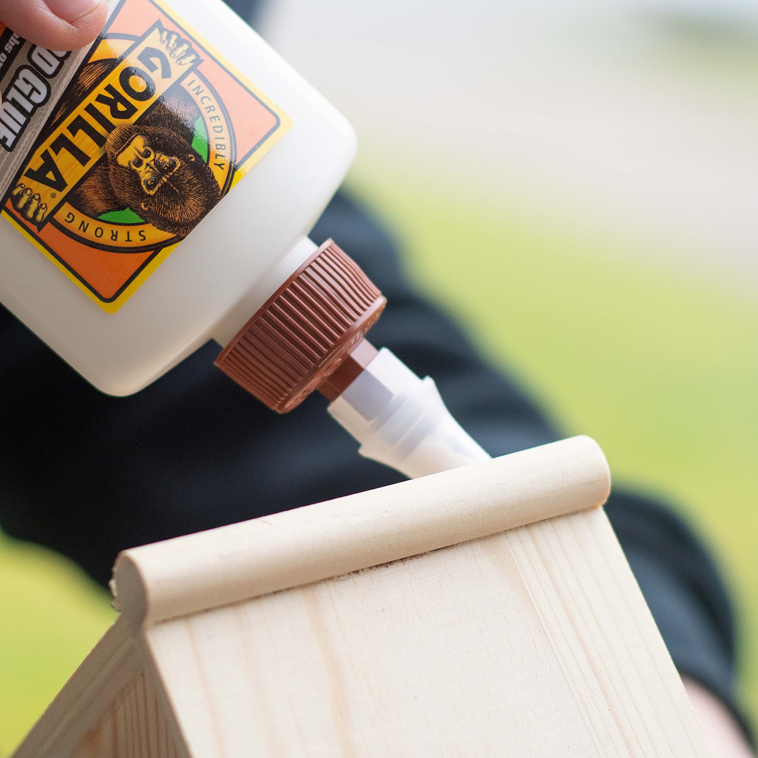 Gorilla Wood Glue, Natural Wood Color, 4 Ounce Bottle (Pack of 6) - Water Resistant for Indoor or Outdoor Projects and Repairs - Image 6